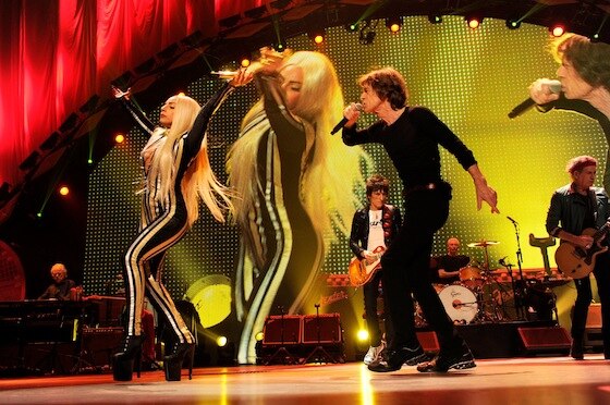 Rolling Stones, Lady Gaga, Bruce Springsteen