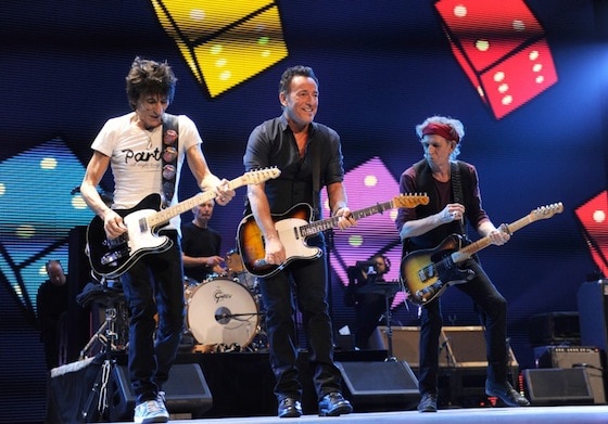 Rolling Stones, Lady Gaga, Bruce Springsteen