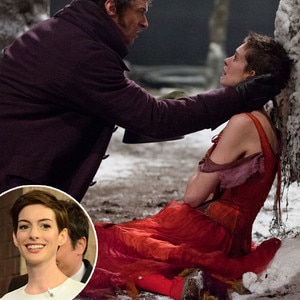 Anne Hathaway, Hugh Jackman, Les Miserables