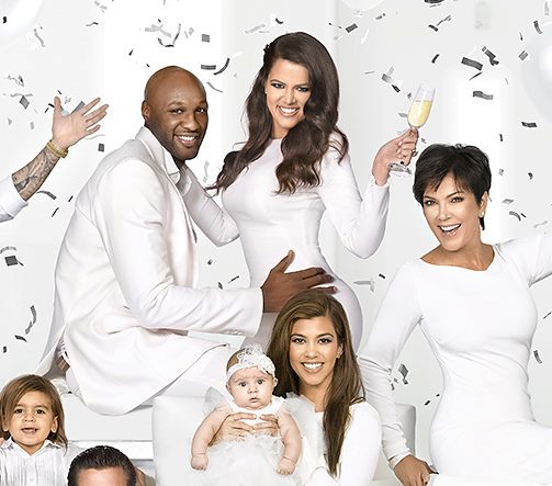 Cartão de Natal da Família Kardashian