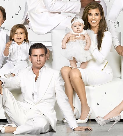 Cartão de Natal Família Kardashian