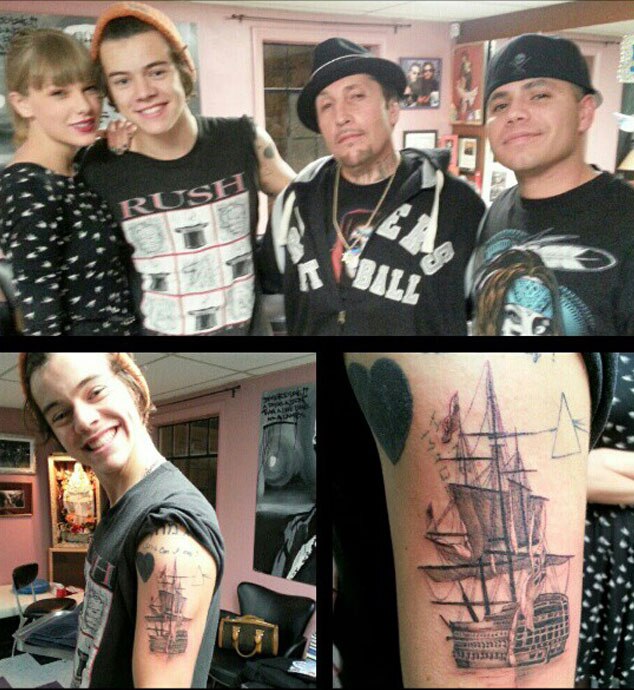 Taylor Swift, Harry Styles, Twit Pic