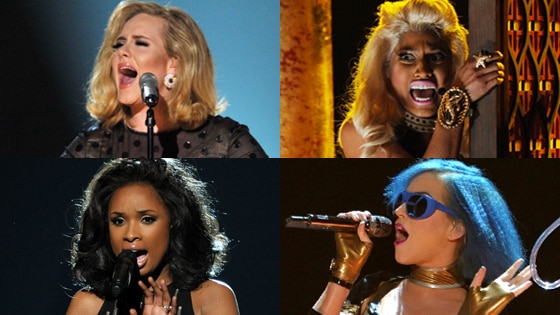 Best and Worst, Adele, Nicki Minaj, Jennifer Hudson, Katy Perry