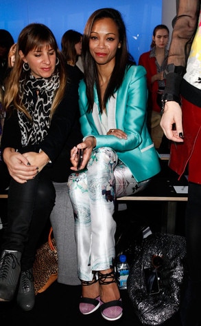 Zoe Saldana, NY Fashion Week
