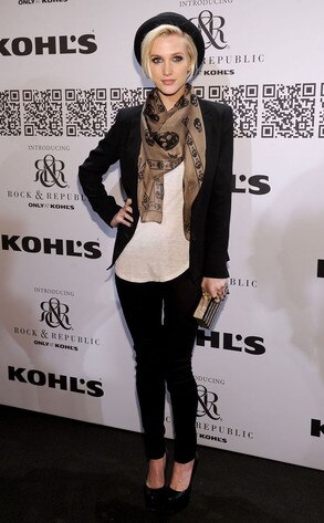 Ashlee Simpson, NY Fashion Week
