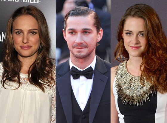 Natalie Portman, Shia Labeouf, Kristen Stewart
