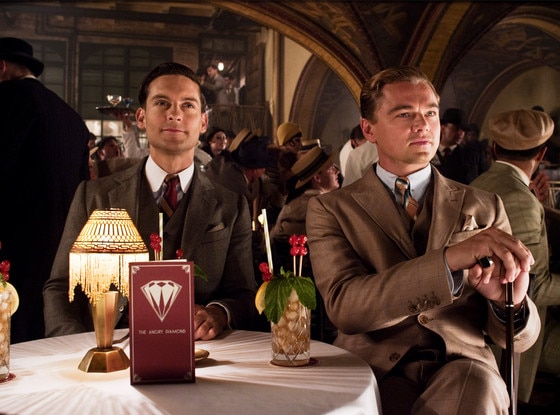 The Great Gatsby, Tobey Maguire, Leonardo DiCaprio The Great Gatsby, Tobey Maguire, Leonardo DiCaprio