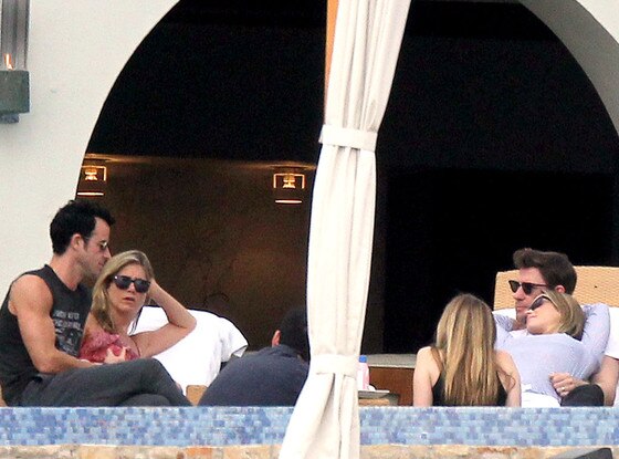 Jennifer Aniston, Justin Theroux, John Krasinski, Emily Blunt