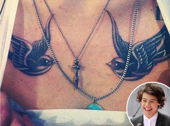 Harry Styles, Tattoo