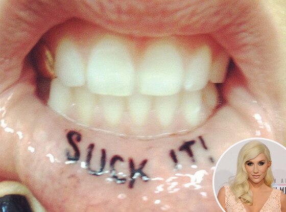 Kesha, Ke$ha, Tattoo