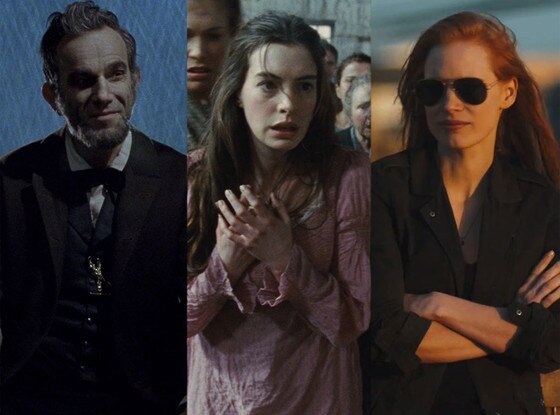Zero Dark Thirty, Les Miserables, Lincoln