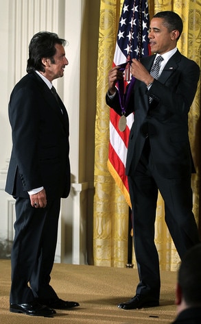 Al Pacino, Barack Obama