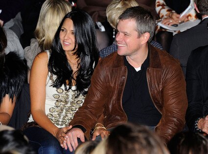 Luciana Barroso, Matt Damon