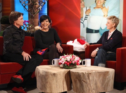 Ellen Degeneres , Bruce Jenner, Kris Jenner