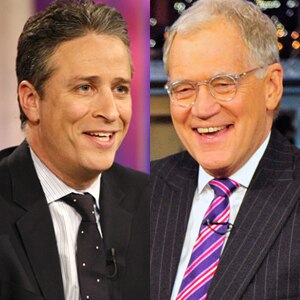Jon Stewart, David Letterman