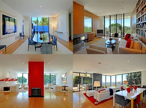 Jennifer Aniston, Justin Theroux Beverly Hills Home, Interior