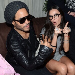 Lenny Kravitz, Demi Moore