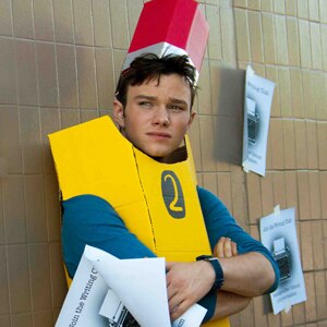 Chris Colfer, Struck By Lightning