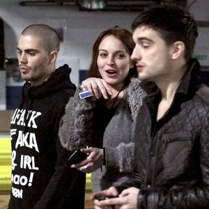 Lindsay Lohan, Max George, Tom Parker, The Wanted Lindsay Lohan, Max George, Tom Parker, The Wanted