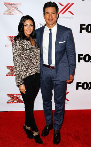 Courtney Mazza, Mario Lopez