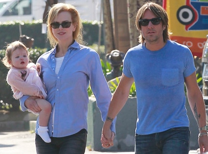 Faith Urban, Nicole Kidman, Keith Urban
