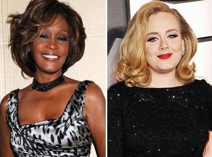 Whitney Houston, Adele