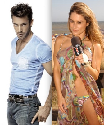Aaron Diaz y Lola Ponce