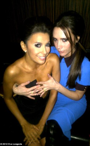 Eva Longoria, Victoria Beckham Eva Longoria, Victoria Beckham
