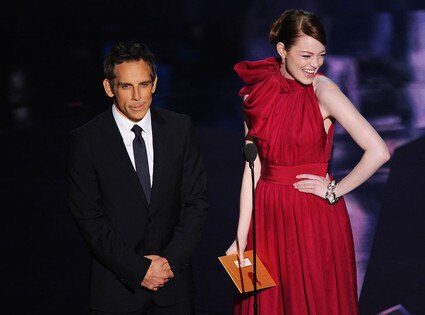 Ben Stiller and Emma Stone