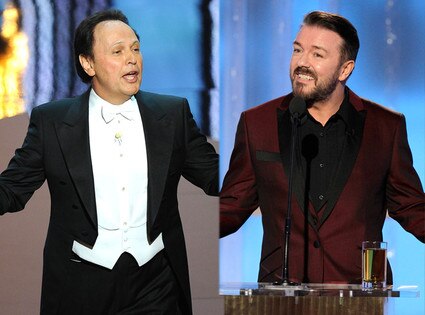 Billy Crystal, Ricky Gervais