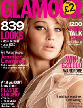 Jennifer Lawrence, Glamour UK