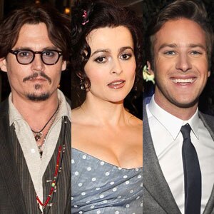 Johnny Depp, Armie Hammer, Helena Bonham Carter