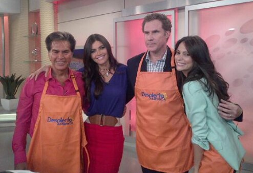 Will Ferrell y Génesis RodrÃguez