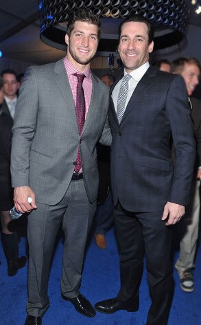 Tim Tebow, Jon Hamm