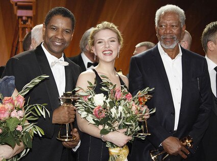 Denzel Washington,Scarlett Johansson, Morgan Freeman