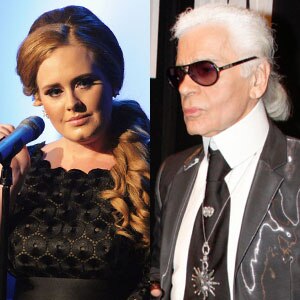 Adele, Karl Lagerfield