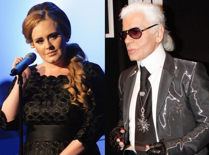 Adele, Karl Lagerfield