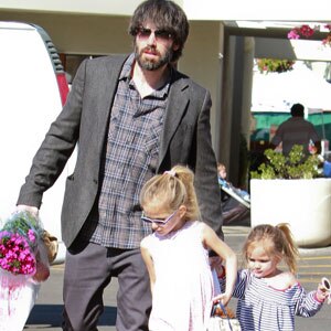 Ben Affleck, Seraphina Affleck, Violet Affleck