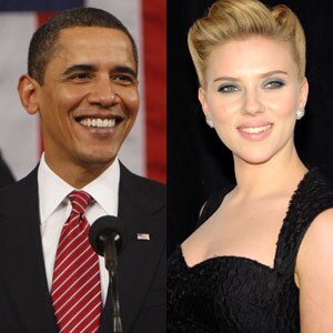 Barack Obama, Scarlett Johansson