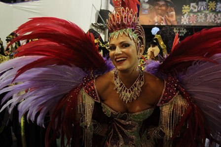Madrinha de escolas de samba