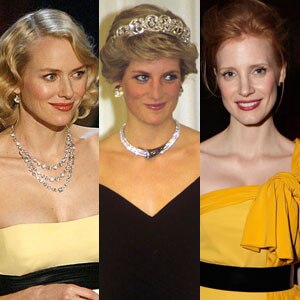 Princess Diana, Naomi Watts, Jessica Chastain