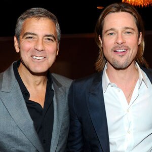 George Clooney, Brad Pitt