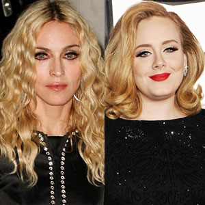 Madonna, Adele