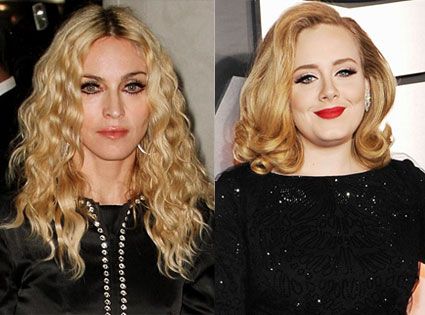 Madonna, Adele