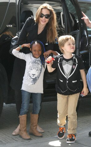 Angelina Jolie, Zahara, Shiloh