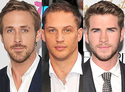 Ryan Gosling, Tom Hardy, Liam Hemsworth