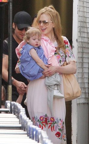 Nicole Kidman, Keith Urban, Faith Kidman Urban