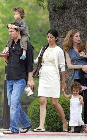 Matthew McConaughey, Camila Alves, Levi, Vida