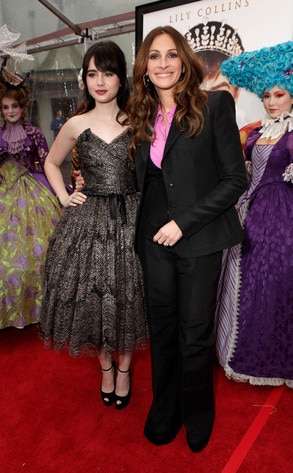 Lily Collins, Julia Roberts