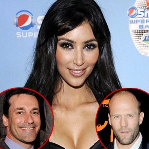 Jon Hamm, Kim Kardashian, Jason Statham Jon Hamm, Kim Kardashian, Jason Statham